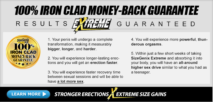 100% Iron Clad Money-Back Guarantee